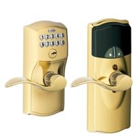 NEXIA LEVER LOCK BRIGHT BRASS