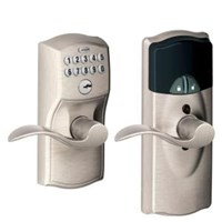 NEXIA LEVER LOCK SATIN NICKEL